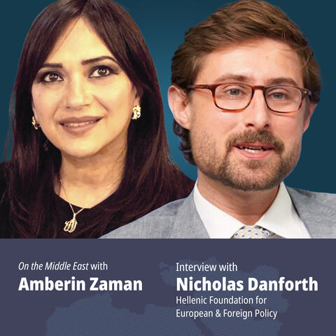 Amberin Zaman and Nicholas Danforth