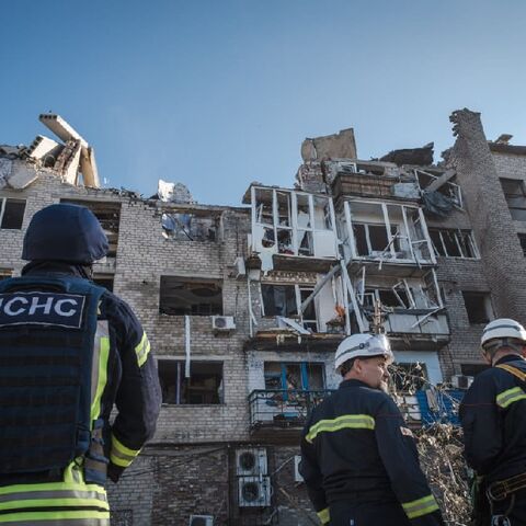 Missiles damaged flats, a hotel, eateries, shops and administrative buildings in Pokrovsk, eastern Ukraine