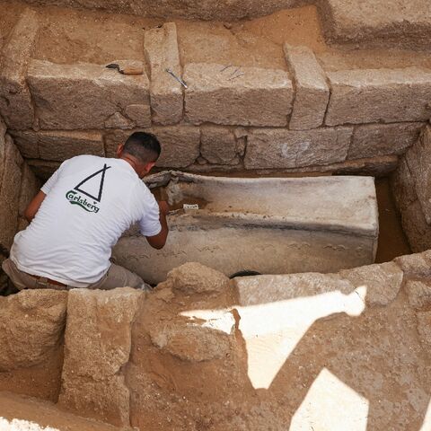 The discovery marks the first complete Roman necropolis, or cemetery, fully unearthed in Gaza