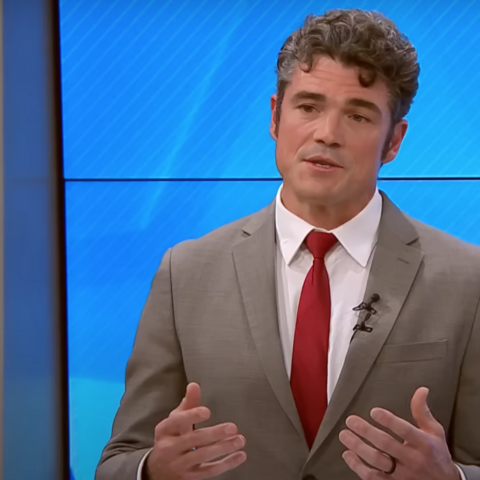 A screengrab depicting Joe Kent participating in a congressional debate on Oct. 14, 2024.