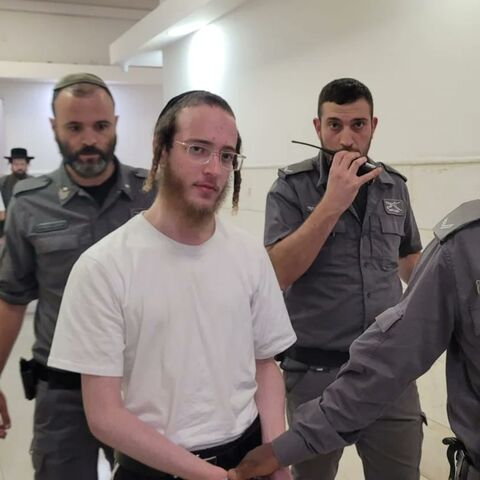 Elimelech Stern is seen in during a courthouse appearance on Aug. 22, 2024.