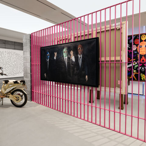 Installation view of CONVERGE in Seven Contours, One Collection at MACAAL © Ayoub El Bardii.