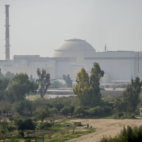 A view of the Bushehr nuclear power plant.