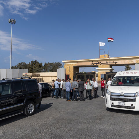 General view of the Rafah Border Crossing on Oct. 9, 2025 in Rafah, Egypt. 