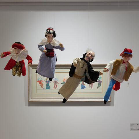 Cagri Izdar's mix of miniatures, puppets and and dance macabre (Photo Baris Ozcetin/Offgrid)