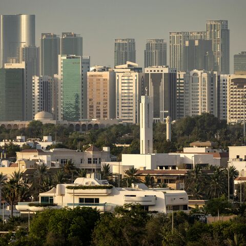This picture shows a view of the Abu Dhabi skyline on May 14, 2025. (Photo by FADEL SENNA / AFP) (Photo by FADEL SENNA/AFP via Getty Images)