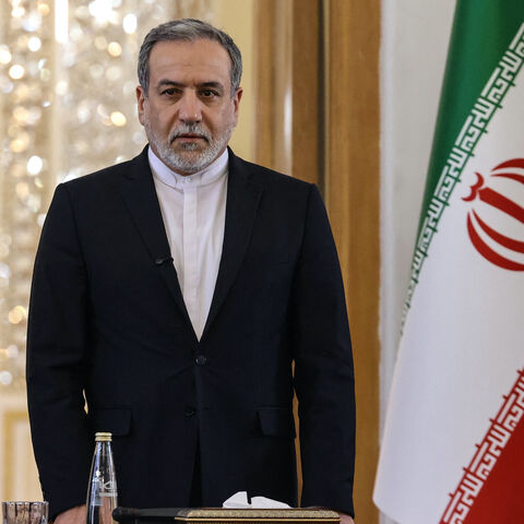 Iranian Foreign Minister Abbas Araghchi addresses foreign ambassadors to Iran, in Tehran on Oct. 5, 2025. 