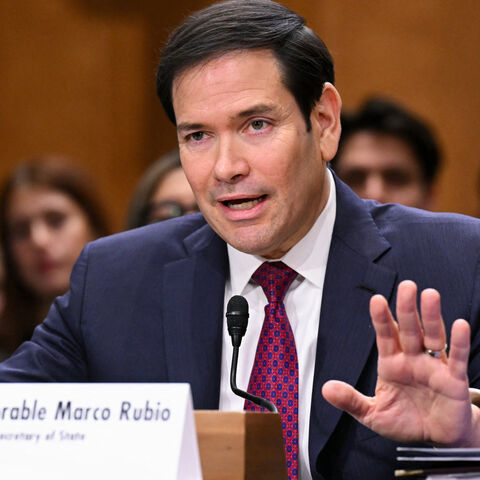 US Secretary of State Marco Rubio testifies during a Senate Foreign Relations Committee hearing to examine US policy towards Venezuela on Capitol Hill in Washington, DC, Jan. 28, 2026. 