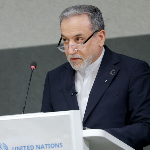 Iran's Foreign Minister Abbas Araghchi delivers a speech during a session of the United Nations Conference on Disarmament, on the sideline of a second round of US-Iranian talks with Washington pushing Tehran to make a deal to limit its nuclear program, in Geneva, on Feb. 17, 2026. 