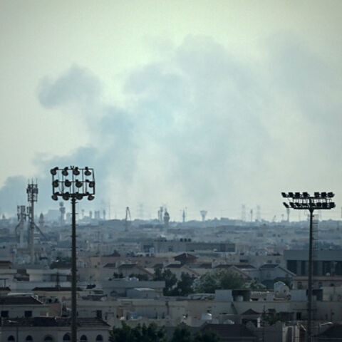  following a reported Iranian strike. The United States and Israel launched strikes against Iran on February 28, with Israel's public broadcaster reporting that supreme leader Ayatollah Ali Khamenei had been targeted, as the Islamic republic retaliated with barrages of missiles at Gulf states and Israel. (Photo by MAHMUD HAMS / AFP via Getty Images)