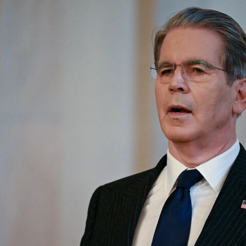 US Treasury Secretary Scott Bessent arrives to attend an event in the East Room of the White House, Washington, DC, March 5, 2026. 