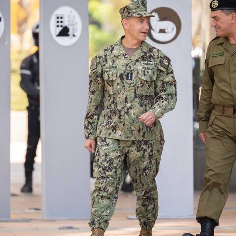 CENTCOM chief Adm. Brad Cooper meets with IDF Chief Lt. Gen. Eyal Zamir in Israel, March 31, 2026.
