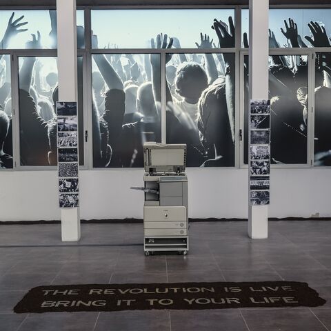 Bilal Yilmaz’s “Revolution is here” (Terakki Vakfi)