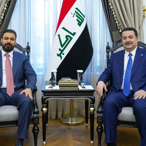 Prime Minister Mohammed S. al-Sudani met with Prime Minister-designate Ali Faleh al-Zaidi on April 28, 2026.