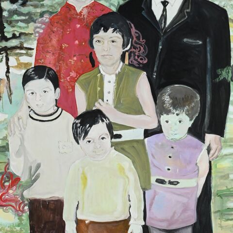 Middle Class Palestinian Refugees, 2009, Jeffar Khaldi. (Courtesy of Mathaf: Arab Museum of Modern Art)