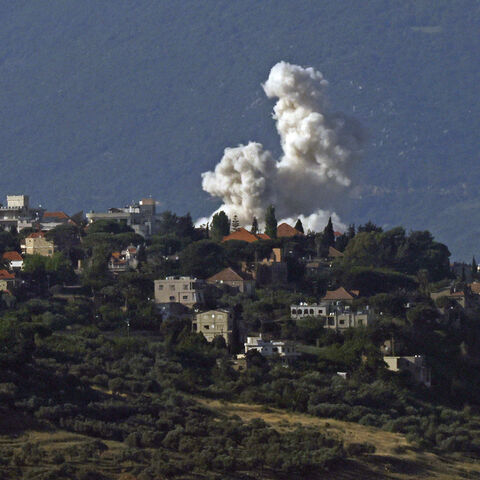 Smoke rises following Israeli bombardment in southern Lebanon as seen from a position across the border in the Upper Galilee in northern Israel on May 31, 2026. 