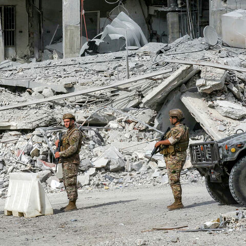 Lebanese army forces deploy in the village of Bir al-Salasel in southern Lebanon on June 15, 2026. Iran's foreign ministry on June 15 said the US must ensure that Israel commits to stopping the war in Lebanon under a deal agreed upon with the US to end the Middle East war. Lebanon was pulled into the conflict in early March when Iran-backed militant group Hezbollah launched rocket attacks on Israel in retaliation for the killing of Iran's supreme leader, prompting Israeli strikes and a ground invasion. (Pho