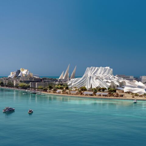 A rendering of the upcoming Dar al Funoon Abu Dhabi. (Courtesy of The Department of Culture and Tourism – Abu Dhabi)