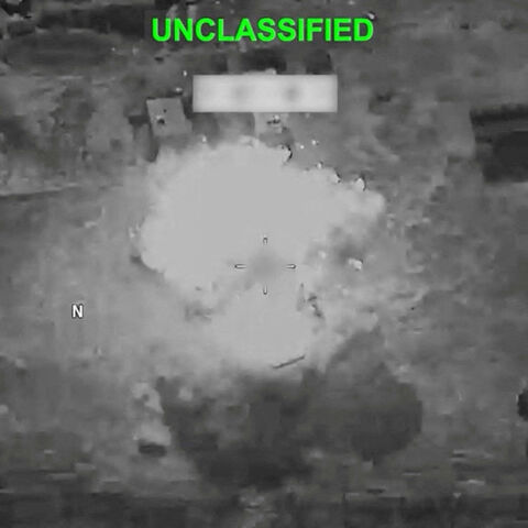 Smoke rises following explosion at an unknown location, during what U.S. Central Command (CENTCOM) says are strikes on Iran, in this screengrab taken from a handout video released on July 29, 2026. U.S. Central Command/Handout via REUTERS