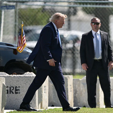 US President Donald Trump walks to board Marine One on the Ellipse near the White House in Washington, DC, on July 31, 2026. President Trump is traveling to Camp David in Maryland to hold a cabinet meeting and later to Bedminster, New Jersey to spend the weekend at his golf club. (Photo by Oliver Contreras / AFP via Getty Images)