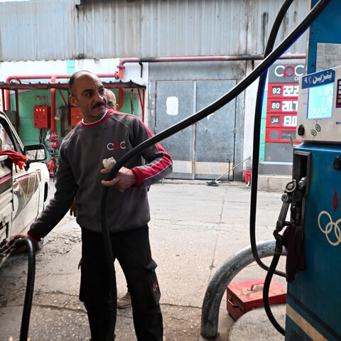 gas station in Cairo, Egypt