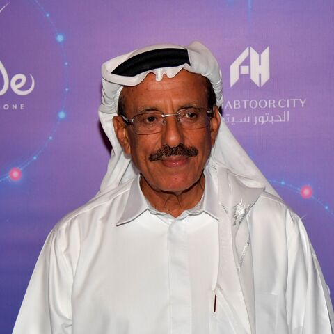 A picture take on Sept. 13, 2017, shows Khalaf Ahmad Al Habtoor, chairman of the Al Habtoor Group, attending the World Premiere of La Perle in Dubai. 