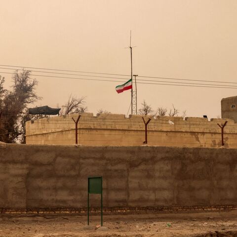 Milak border crossing near the town of Zabol, Iran