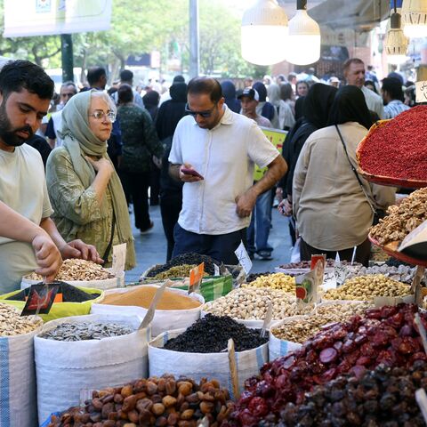 A shopkeeper in Tehran