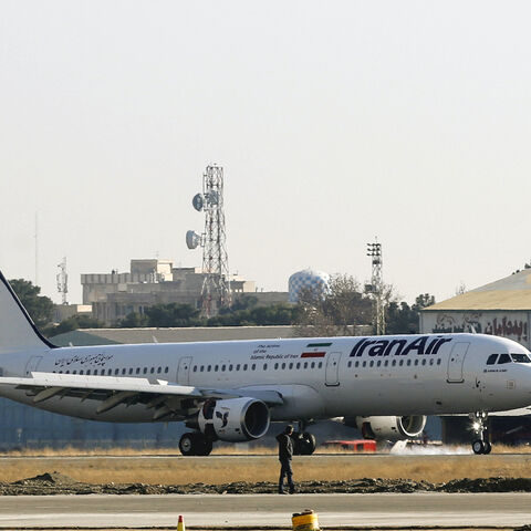 An Airbus A321 airliner arrives at the Mehrabad international airport during the delivery of the first batch of planes to the Iranian state airline Iran Air in the capital Tehran on Jan. 12, 2017.