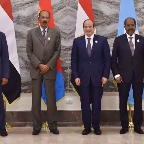 A quadrilateral summit was held on Oct. 4, 2026, attended by Egyptian President Abdel Fattah al‑Sisi, Eritrea President Isaias Afwerki, President of Somalia Hassan Sheikh Mohamud, and Chairman of the Transitional Sovereignty Council of Sudan Gen. Abdel Fattah al‑Burhan, in New El Alamein City, Egypt.