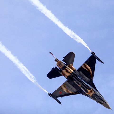 Turkish Air Force F-16 fighter aircraft