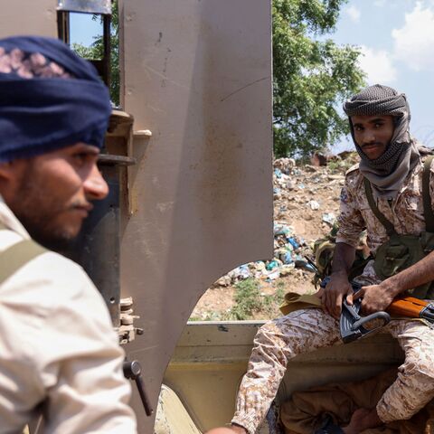 Saudi-backed Yemeni government soldiers