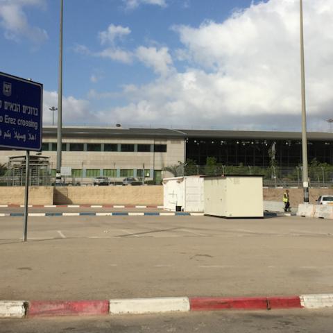 The Gaza border control at Eraz in Israel May 27, 2016.   REUTERS/Staff - RTX2EXFO