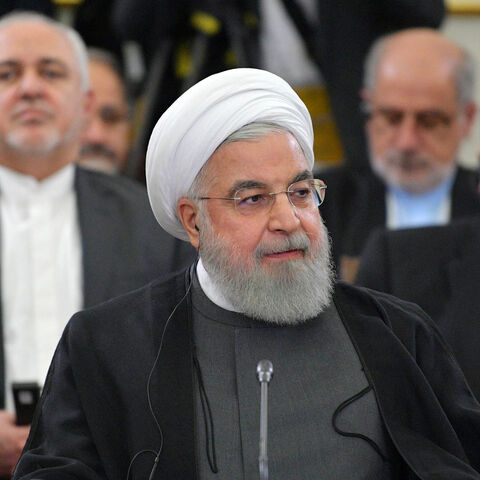 Iranian President Hassan Rouhani attends a meeting of†the†Supreme Eurasian Economic Council in Yerevan, Armenia October 1, 2019. Sputnik/Alexei Druzhinin/Kremlin via REUTERS ATTENTION EDITORS - THIS IMAGE WAS PROVIDED BY A THIRD PARTY. - RC1BE1385900