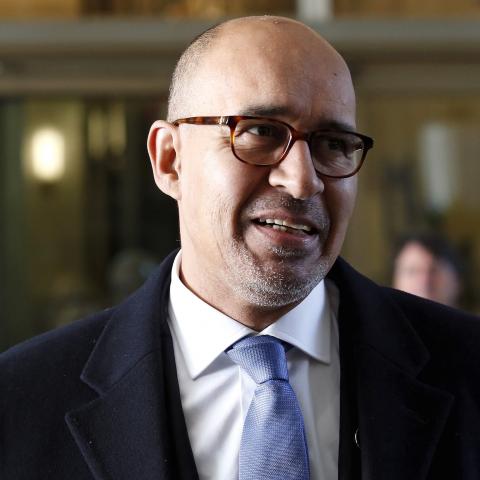 French State Secretary for European Affairs Harlem Desir arrives for a meeting in Rome, Italy, December 13, 2015. The U.S. and Italy on Sunday led the international diplomatic push to get Libya's warring factions to sign a deal to form a unity government, hoping it will stop the spread of Islamic State militancy in the North African country.  REUTERS/Remo Casilli - GF10000264368