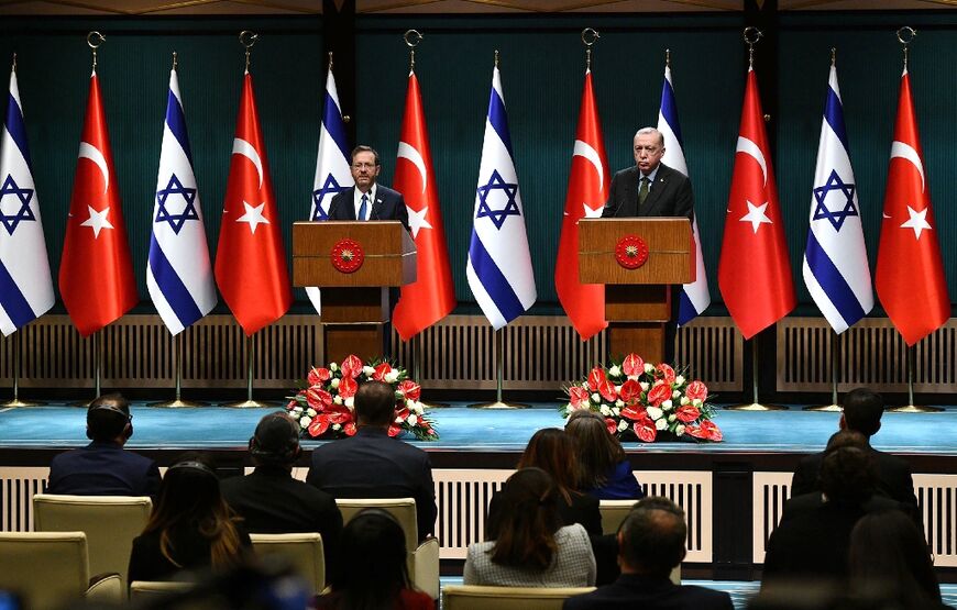 Turkey has taken steps towards mending ties with Israel, effectively broken for more than a decade, and Israeli President Isaac Herzog visited Ankara in March