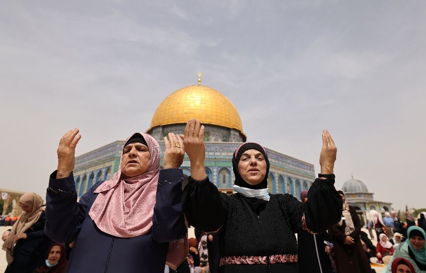 The attack came the night before the first Friday prayers in the Muslim fasting month of Ramadan, and on Friday, Palestinian worshippers attended the al-Aqsa mosque complex in annexed east Jerusalem