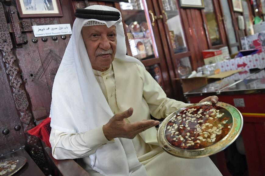 Mohammed Gharib, 70, who runs one of Bahrain's oldest confectionary shops says the kingdom is a pioneer in the industry of making sweets in the Gulf region