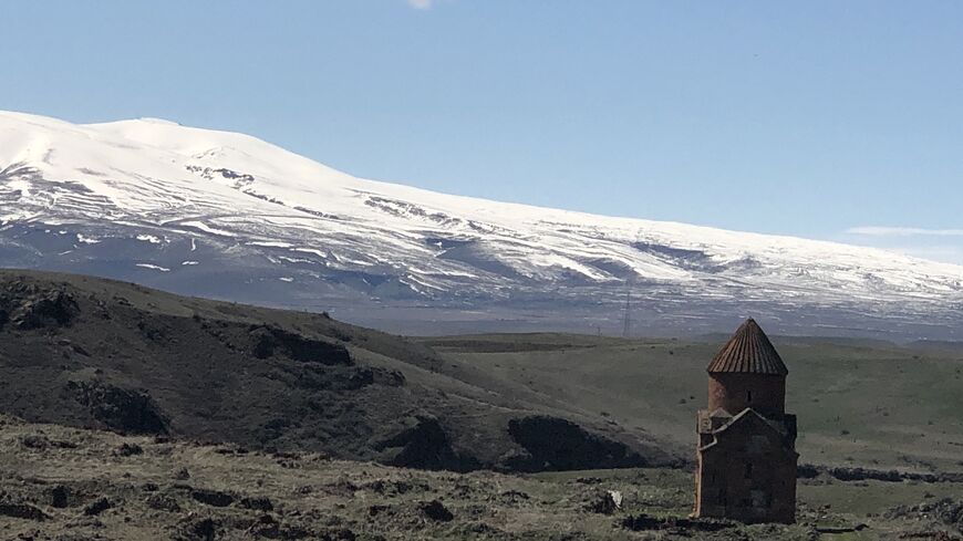 Haykadzor village, Armenia, April 14, 2022. (Al-Monitor/Amberin Zaman)