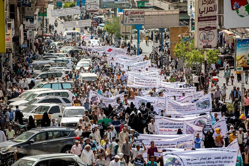 Taez, which has a population of roughly 600,000 people and lies in Yemen's southwest, has been largely cut off from the world since 2015, when the rebels closed the main routes into the city