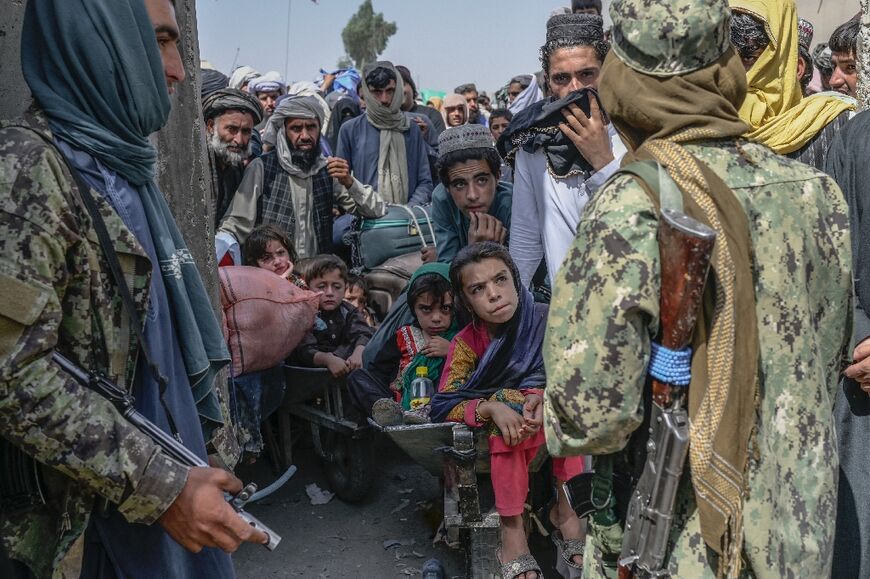 Global figures for those who were internally displaced or refugees were already high at the end of 2021, driven in part by the Taliban takeover of Afghanistan, which prompted many Afghans to try to leave the country
