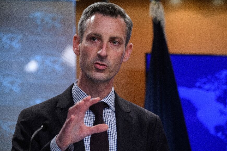 US State Department spokesman Ned Price, seen addressing reporters in February 2022, has voiced support for the UN nuclear watchdog in its dealings with Iran