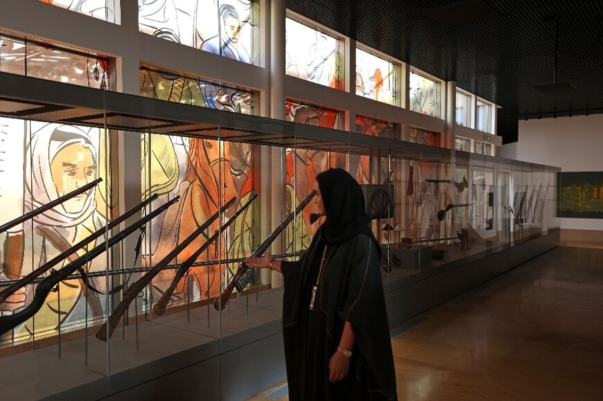 Exhibits spotlight the Al-Saud family's achievements