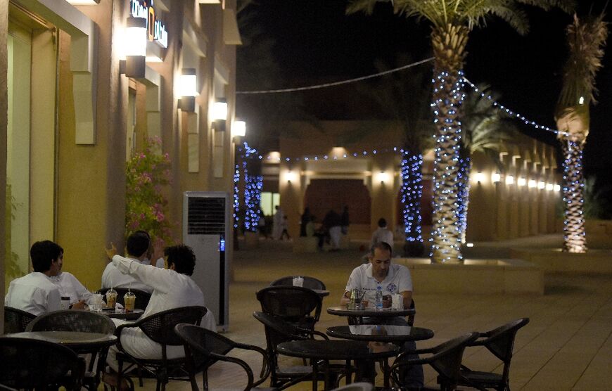 The Bujairi area where Abdul Wahhab once lived, pictured here in 2015, has been transformed into an upscale dining district
