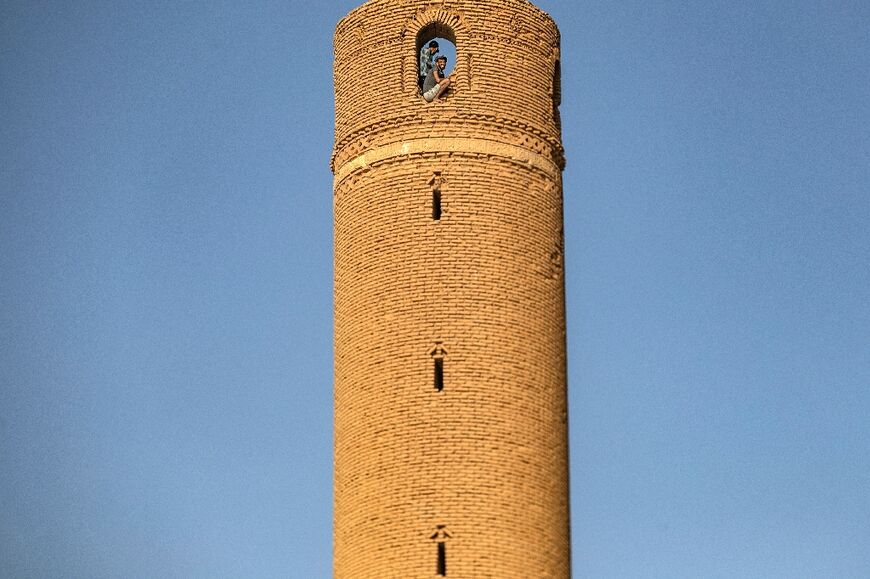 The watch tower was once a key vantage point for Islamic State jihadists