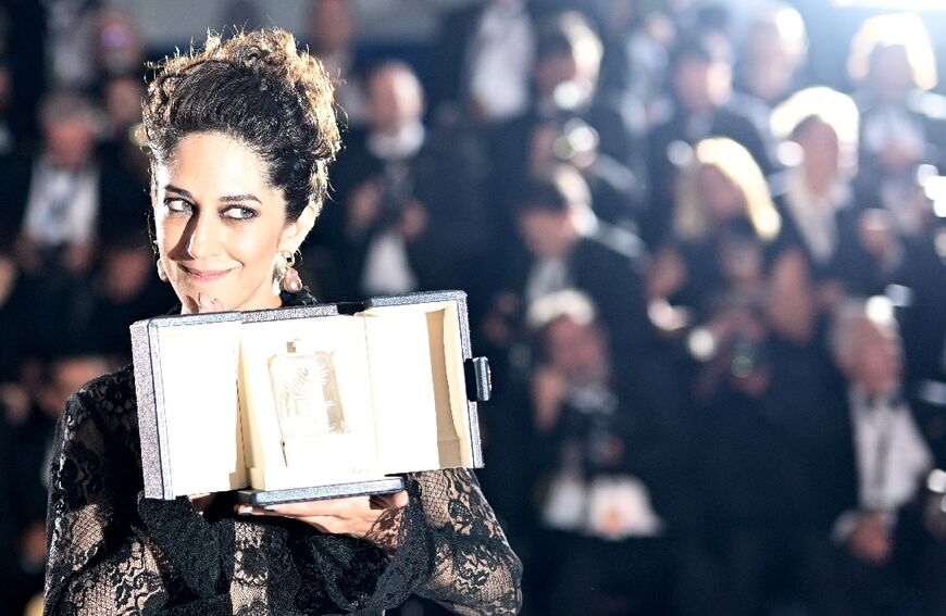 the waves from the protest were felt when Iranian Zar Amir Ebrahimi accepted her award for best actress at the Cannes film festival