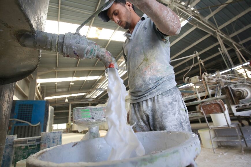 Chalk was formed aeons ago when the shells of tiny marine creatures were compressed on the sea floor -- and the landlocked desert country of Jordan is blessed with vast deposits