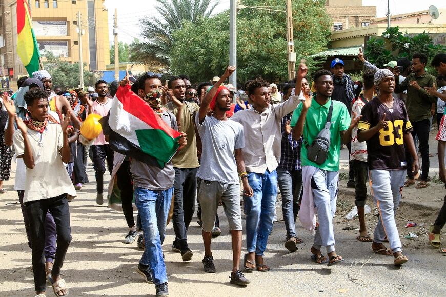 Sudanese protesters are demanding military rules restore the transition to civilian rule that was launched after the 2019 ouster of veteran president Omar al-Bashir