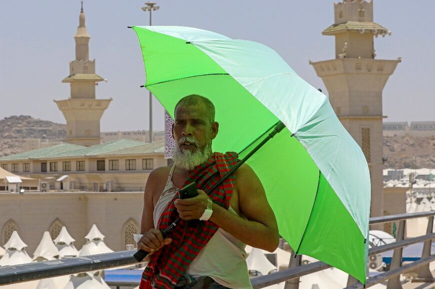 Hajj is occurring during the hottest period of the year in Saudi Arabia, highlighting the impact of climate change which activists say must be addressed 