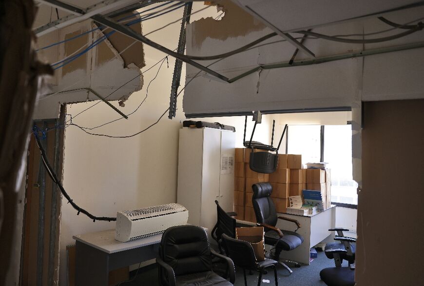 The Lebanese environment ministry was badly damaged in the 2020 Beirut port blast and its offices remain in disrepair